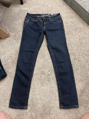 Miss Me - Dark Blue Women’s Straight-Leg Jeans